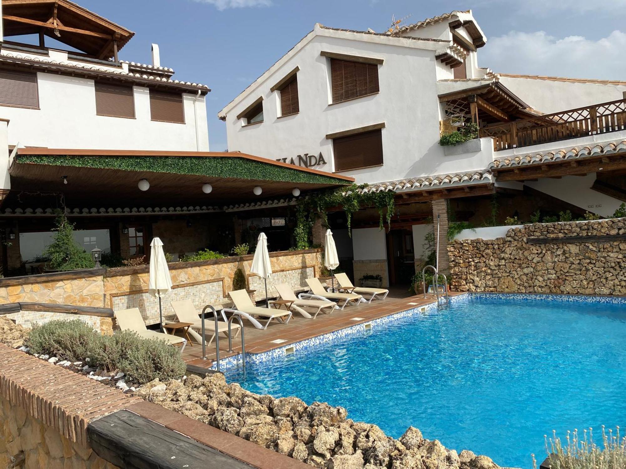 Alhanda Apartahotel Benamaurel エクステリア 写真